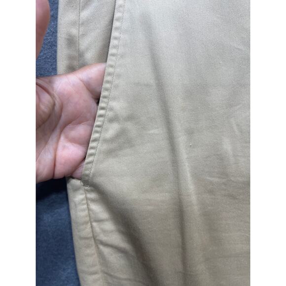 Vinage Ralph Lauren Sport Ankle Khaki Pants Womens Size 10 Made In Hong Kong - Picture 6 of 16